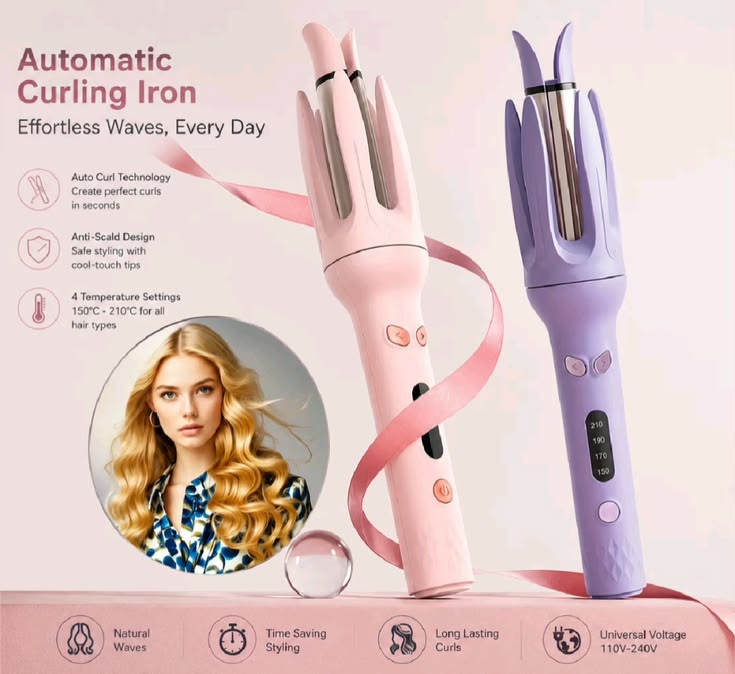 Automatic Hair Curler Stick
