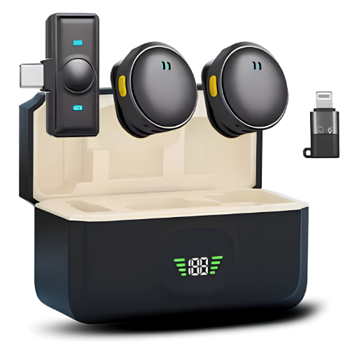 Wireless Microphone with Charging Cabin