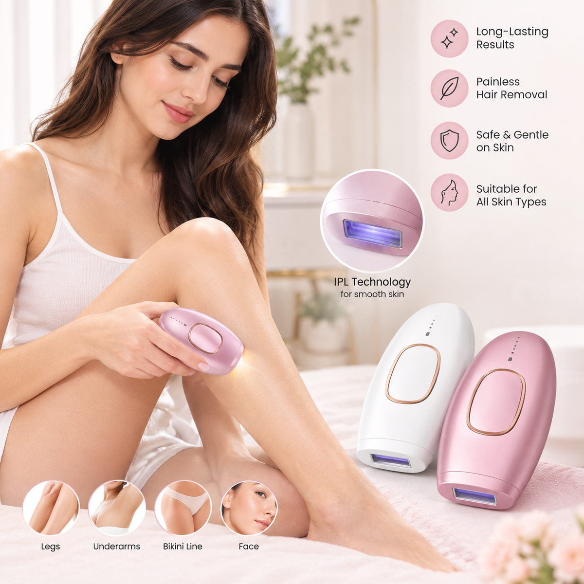 Mini Laser Hair Removal Device